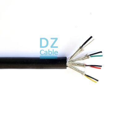 Kualitas Kabel Komputer Berlapis FEP Individual Multi Pair Berlapis Pelindung – 4 Pasang 18AWG 450/750V TC/FEP/ISCR/Silikon Pabrik