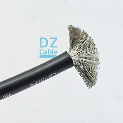 Kualitas Kabel Silikon Konduktor Fleksibel Ultra-Ringkas 6mm2 500V 200°C IEC 60228 Kelas 5 Pabrik