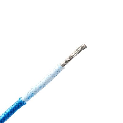 Harga yang pantas Isolasi Karet Silikon Kabel Tahan Api Fiberglass Weave Wire On line