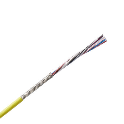 Harga yang pantas AFBP FEP Insulated Glass Fiber Diisi Kabel Suhu Tinggi Terlindung Untuk Sensor Suhu On line