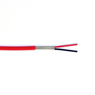 Harga yang pantas AFPF FEP Insulated Shielded Thermocouple Compensating Cable Untuk Sensor On line