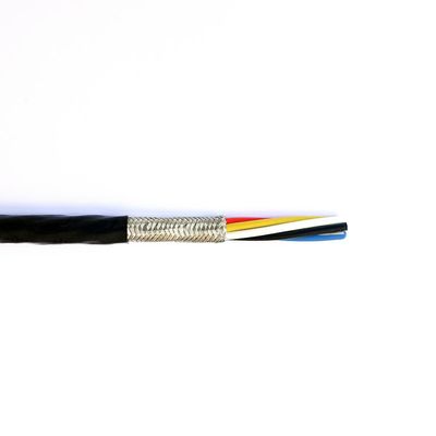 Harga yang pantas AFPF 6 Cores FEP Insulated Shielded Sensor Cable Untuk Kontrol Metallugi On line