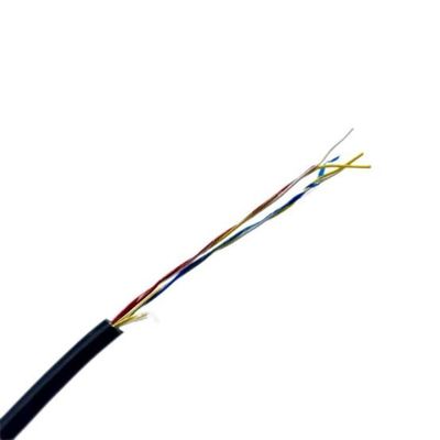 Harga yang pantas Custom 3pairs 7/0.16 Multi Pair Drone Signal Cable FEP Insulation Silicone Sheath On line