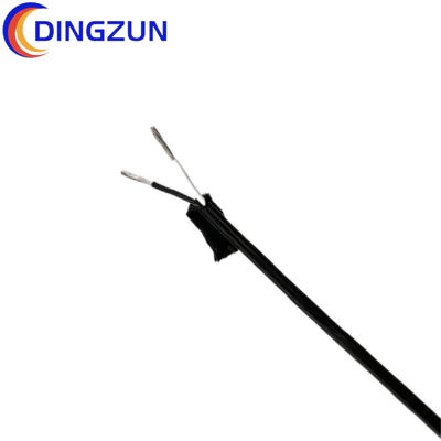 Harga yang pantas Dingzun 2 X 0.5mm2 Type J Ptfe Isolasi Kabel Termokopel Untuk Pengukuran Temperatur On line
